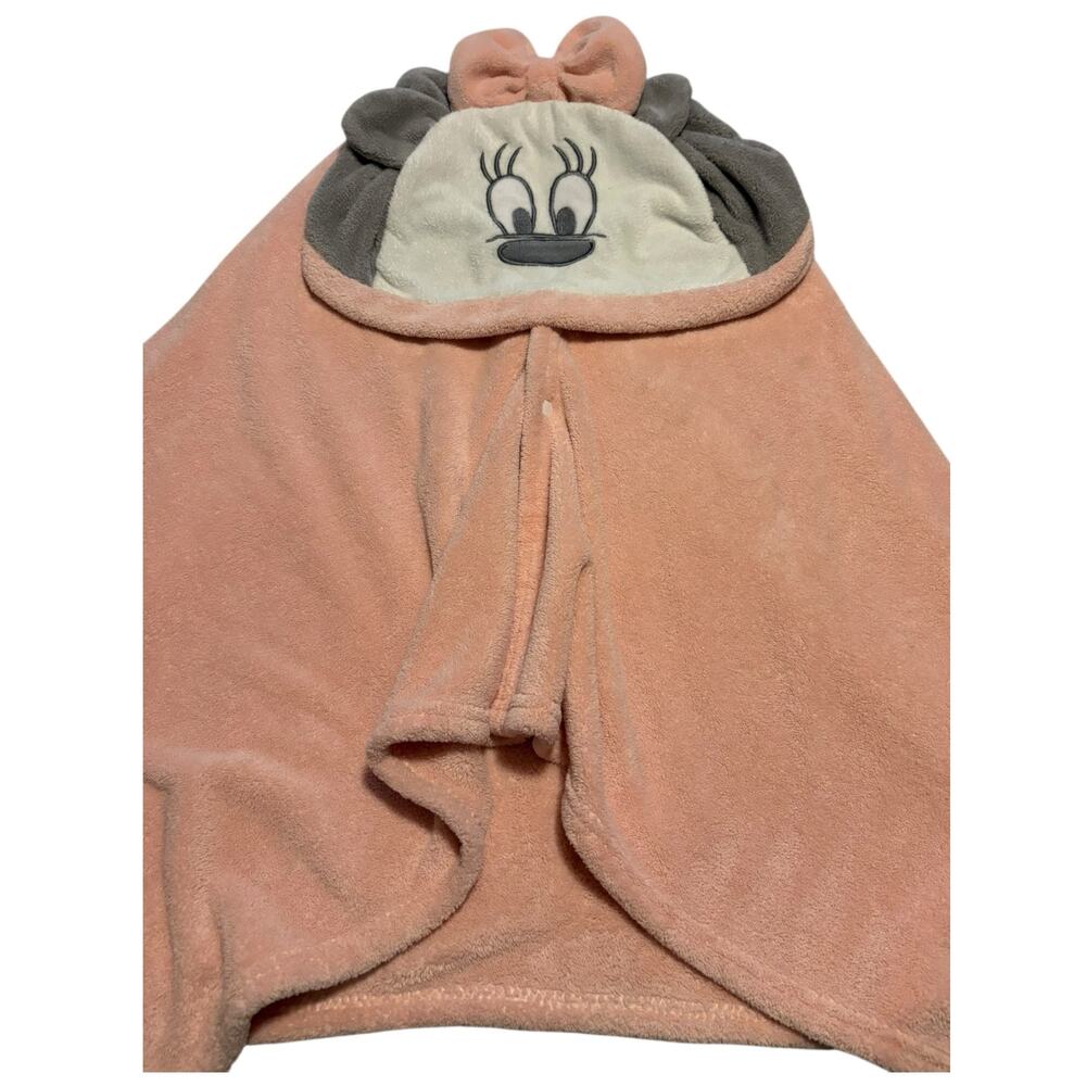 Pink Mouse Hooded Towel One Size